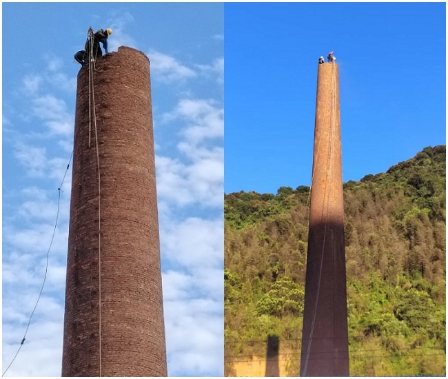 煙囪拆除-廢棄煙囪怎樣做到安全快捷拆除？